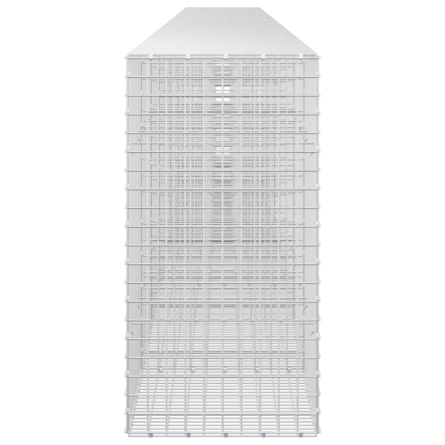 vidaXL Γκαμπιόν με σύρμα 5 mm και πλέγμα 5x5 cm 950x50x100 εκ