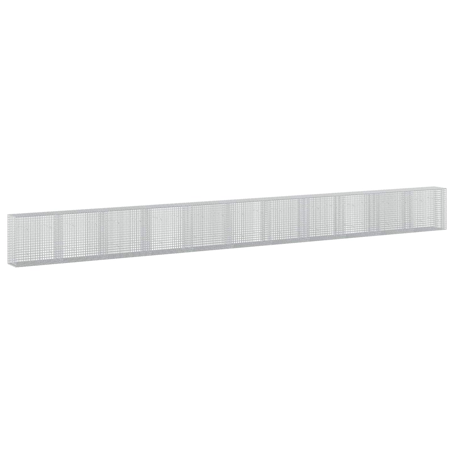 vidaXL Γκαμπιόν με σύρμα 5 mm και πλέγμα 5x5 cm 1100x50x100 εκ.