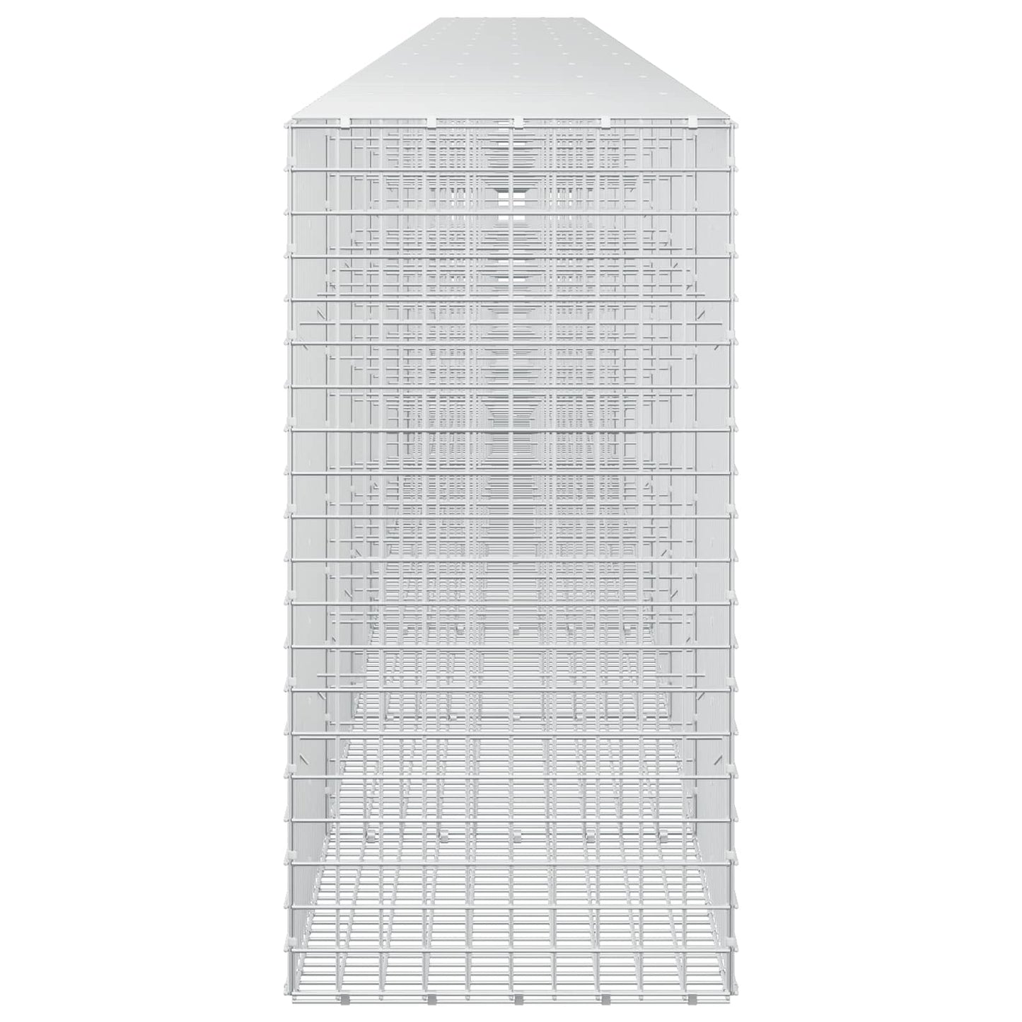 vidaXL Γκαμπιόν με σύρμα 5 mm και πλέγμα 5x5 cm 1100x50x100 εκ.