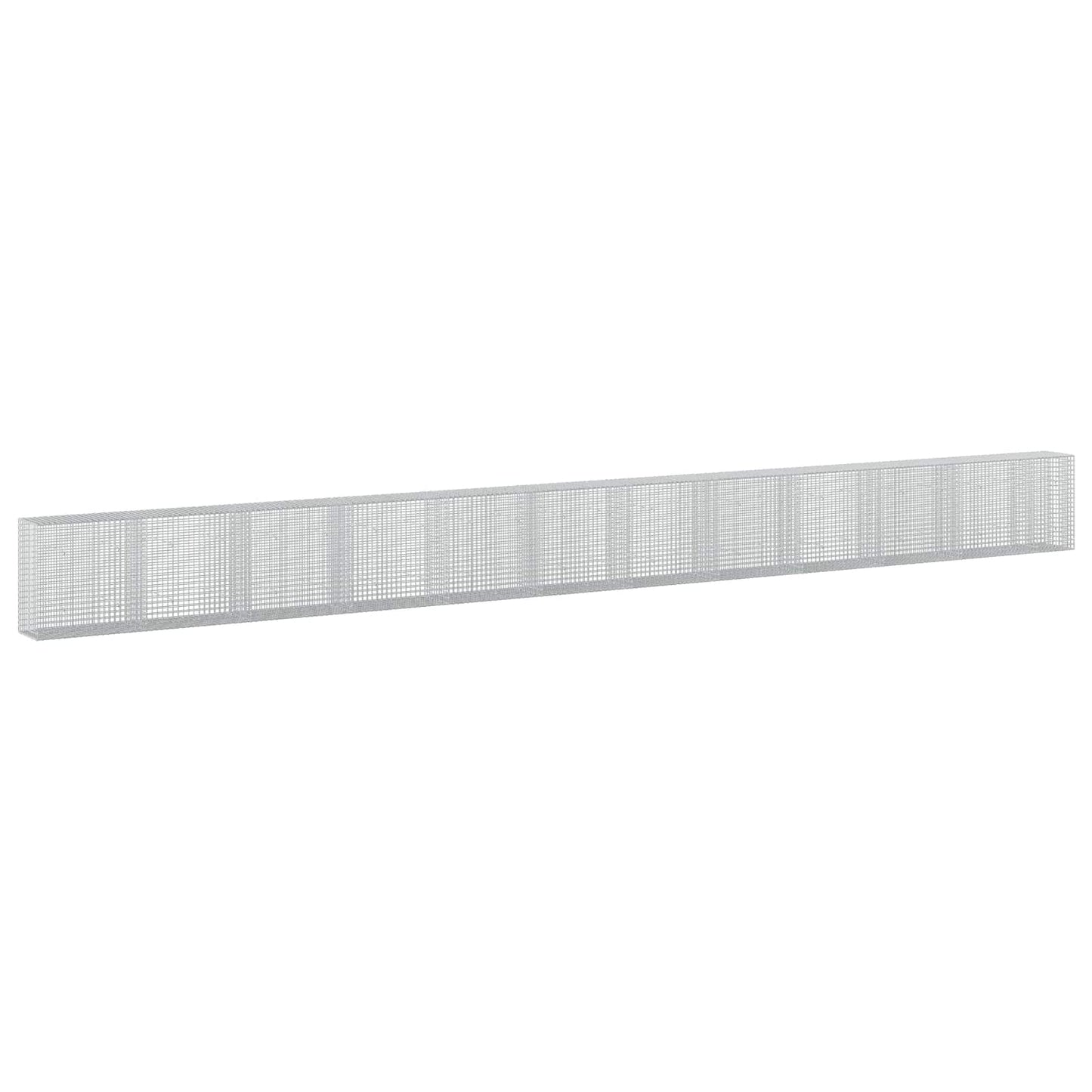 vidaXL Γκαμπιόν με σύρμα 5 mm και πλέγμα 5x5 cm 1150x50x100 εκ