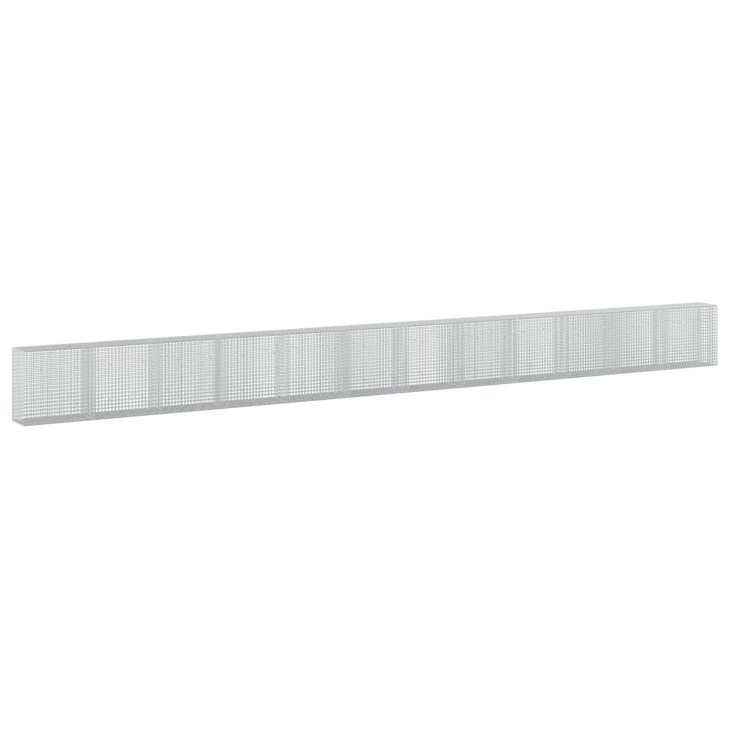 vidaXL Γκαμπιόν με σύρμα 5 mm και πλέγμα 5x5 cm 1200x50x100 εκ