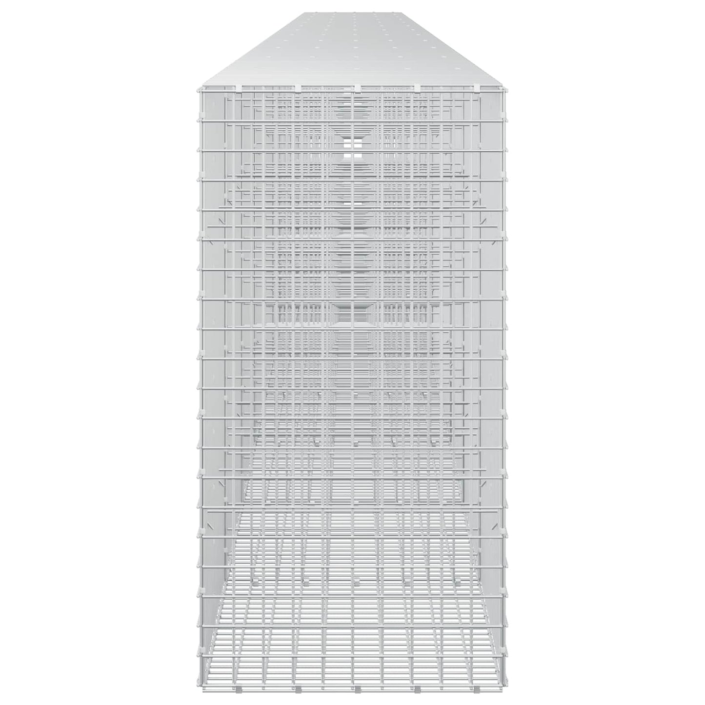 vidaXL Γκαμπιόν με σύρμα 5 mm και πλέγμα 5x5 cm 1200x50x100 εκ