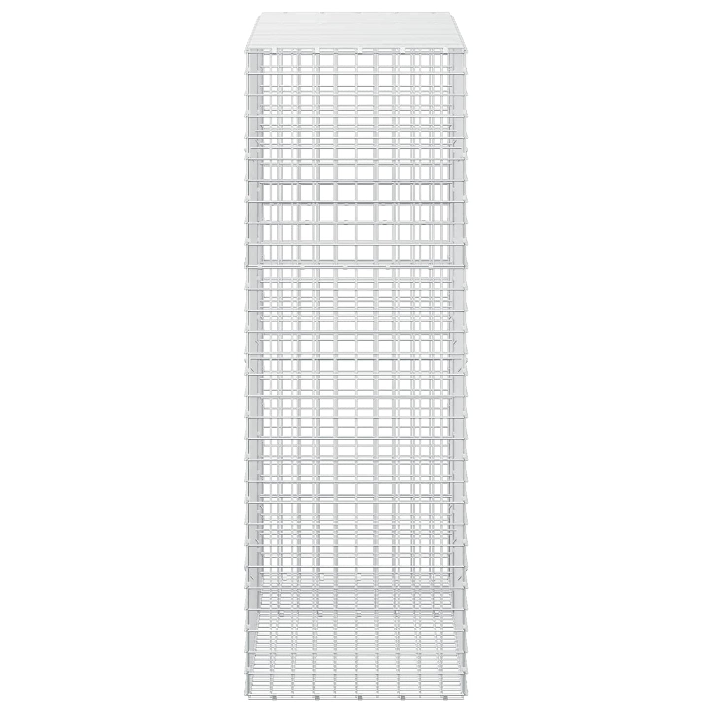 vidaXL Γκαμπιόν με σύρμα 5 mm και πλέγμα 5x5 cm 150x50x150 εκ