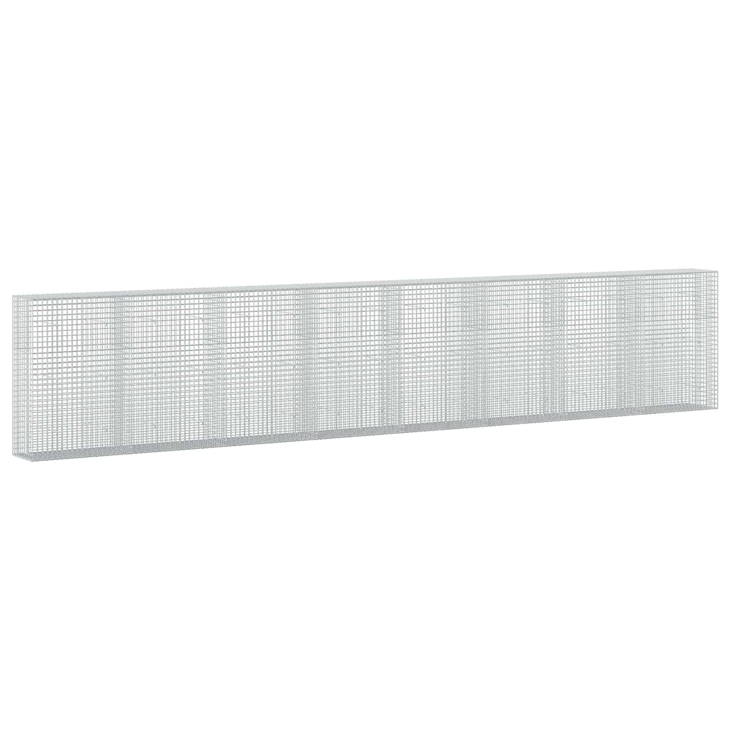 vidaXL Γκαμπιόν με σύρμα 5 mm και πλέγμα 5x5 cm 800x50x150 εκ.