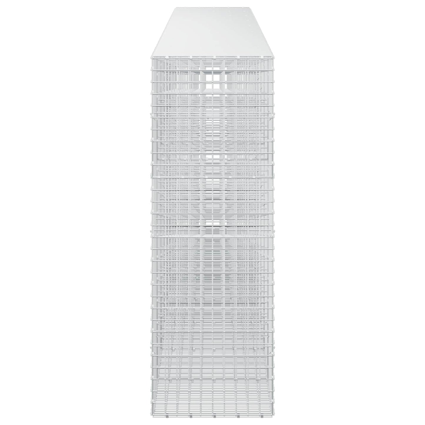 vidaXL Γκαμπιόν με σύρμα 5 mm και πλέγμα 5x5 cm 800x50x150 εκ.