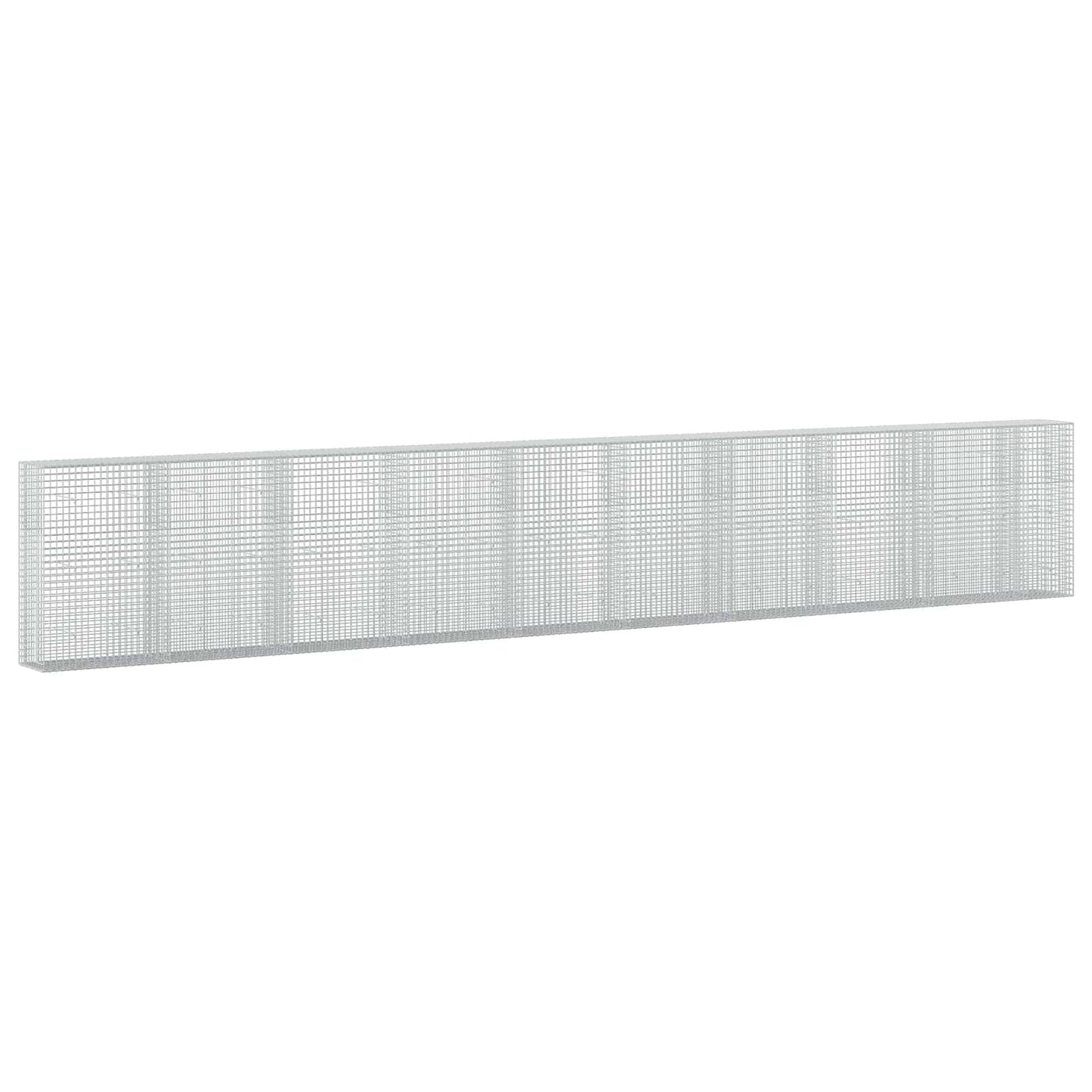 vidaXL Γκαμπιόν με σύρμα 5 mm και πλέγμα 5x5 cm 950x50x150 εκ