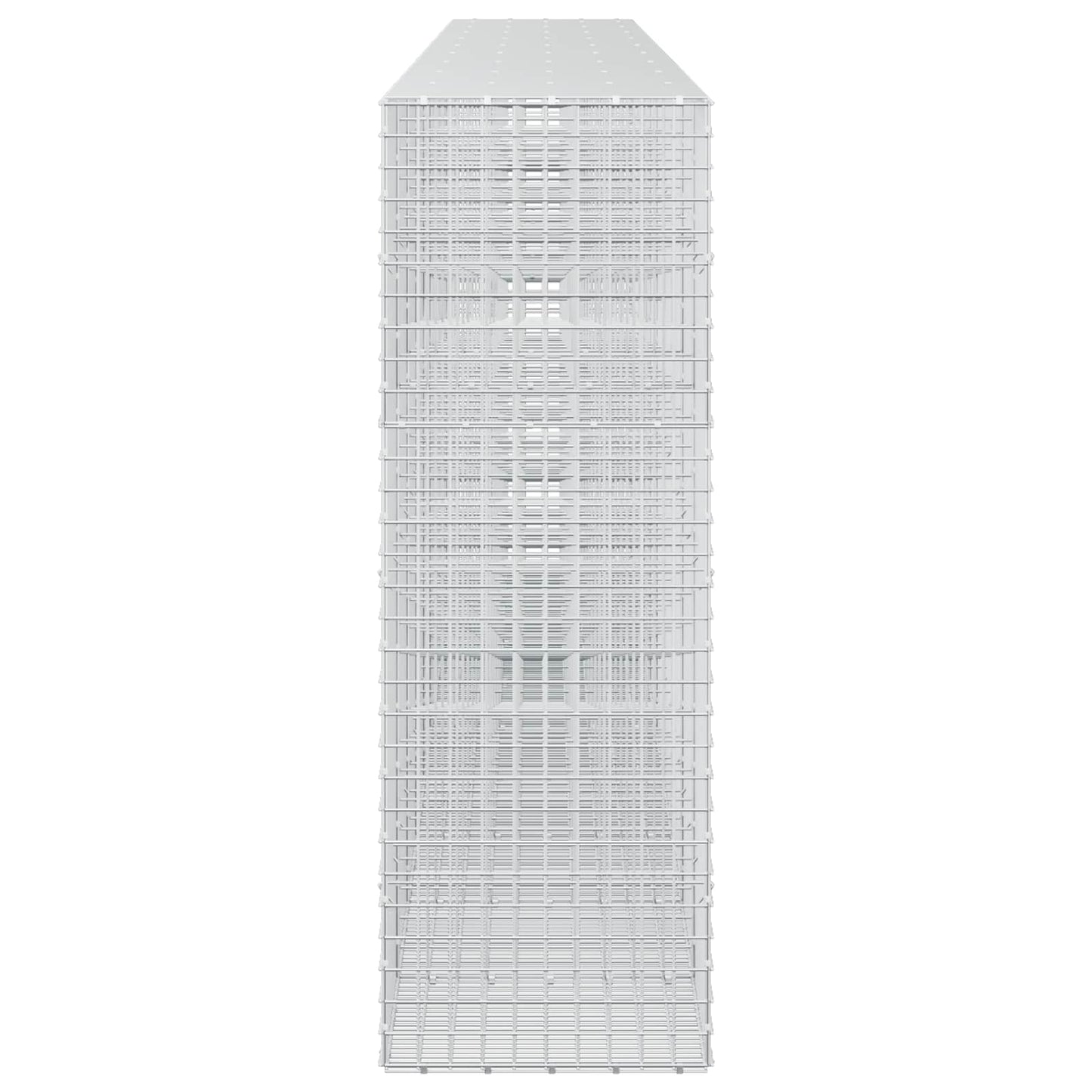 vidaXL Γκαμπιόν με σύρμα 5 mm και πλέγμα 5x5 cm 950x50x150 εκ
