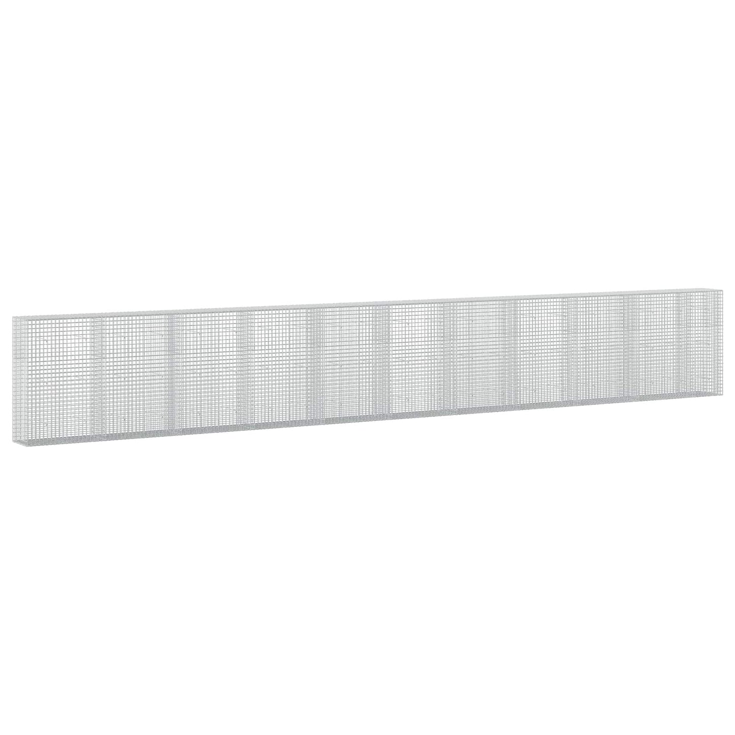 vidaXL Γκαμπιόν με σύρμα 5 mm και πλέγμα 5x5 cm 1050x50x150 εκ