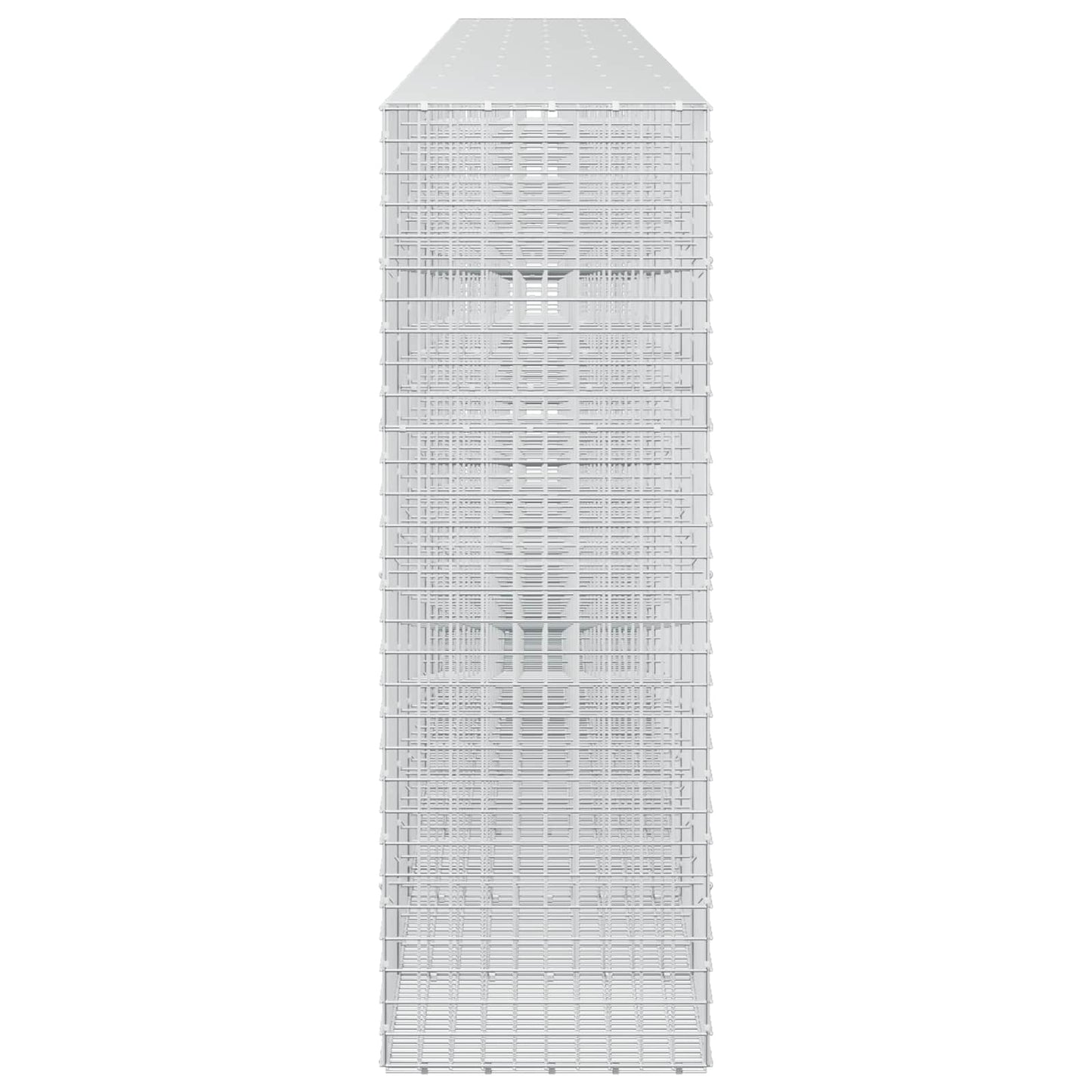 vidaXL Γκαμπιόν με σύρμα 5 mm και πλέγμα 5x5 cm 1050x50x150 εκ