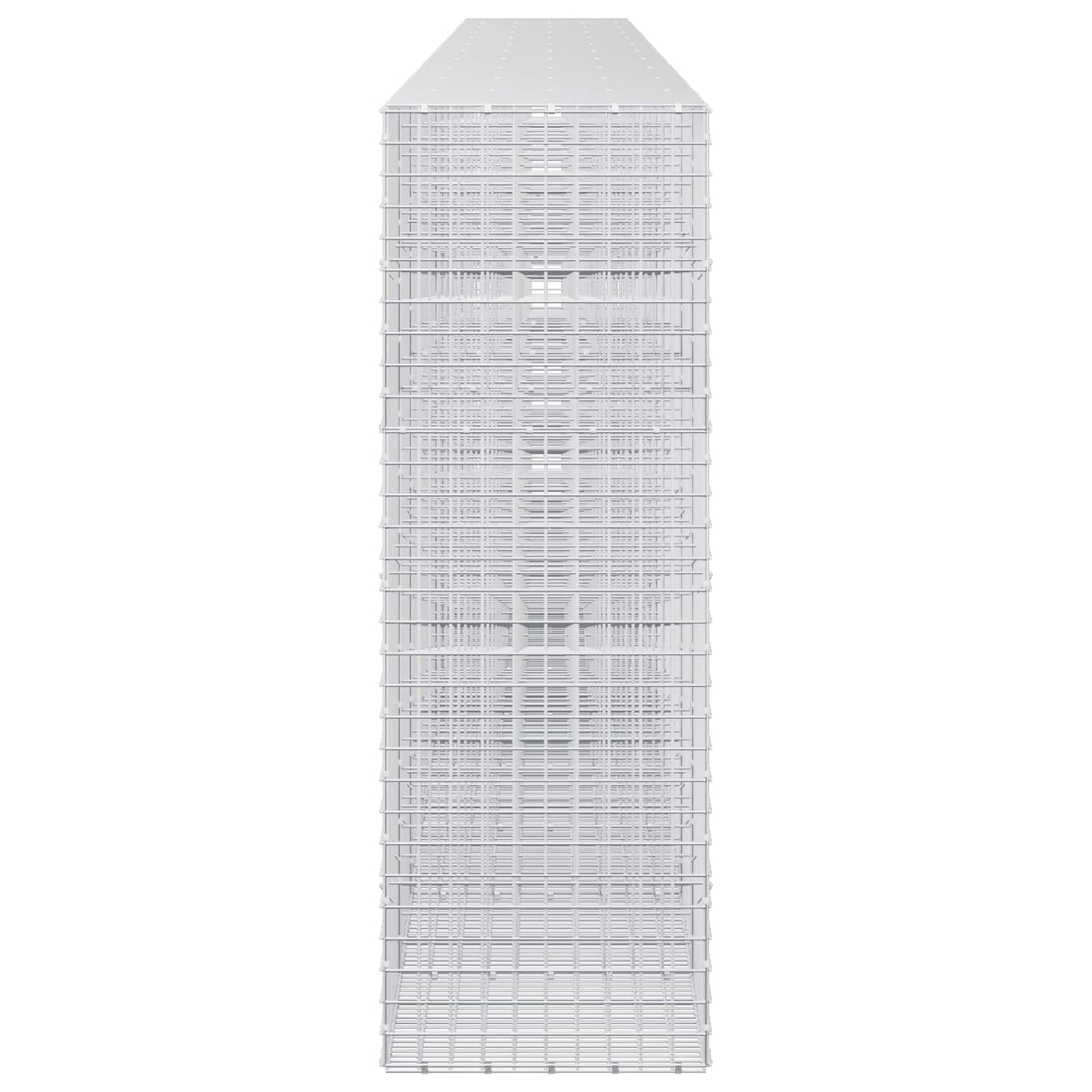 vidaXL Γκαμπιόν με σύρμα 5 mm και πλέγμα 5x5 cm 1100x50x150 εκ