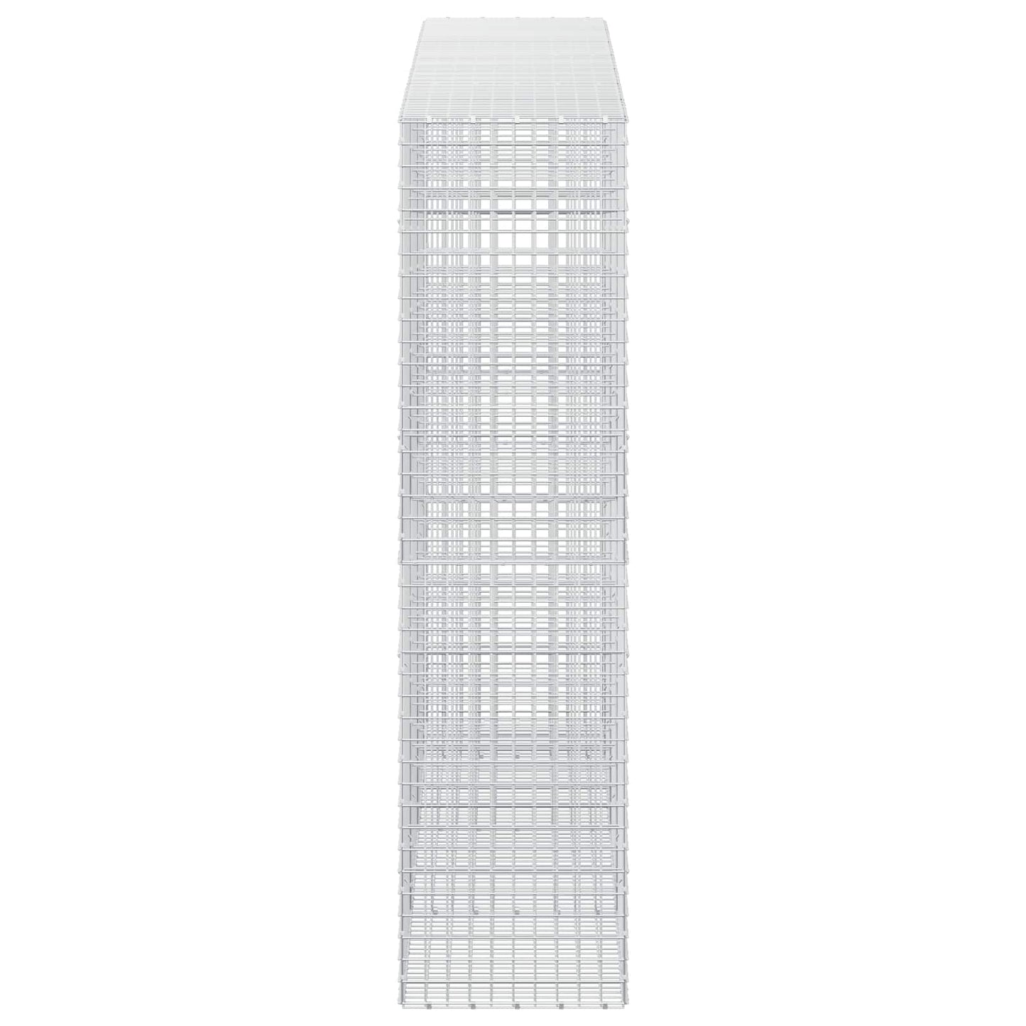 vidaXL Γκαμπιόν με σύρμα 5 mm και πλέγμα 5x5 cm 350x50x200 εκ