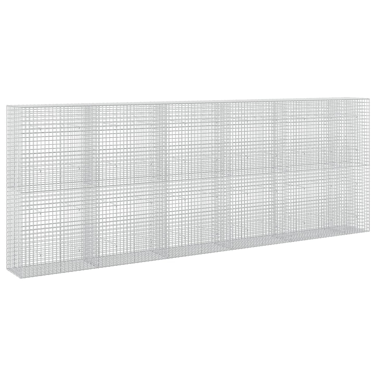 vidaXL Γκαμπιόν με σύρμα 5 mm και πλέγμα 5x5 cm 550x50x200 εκ.