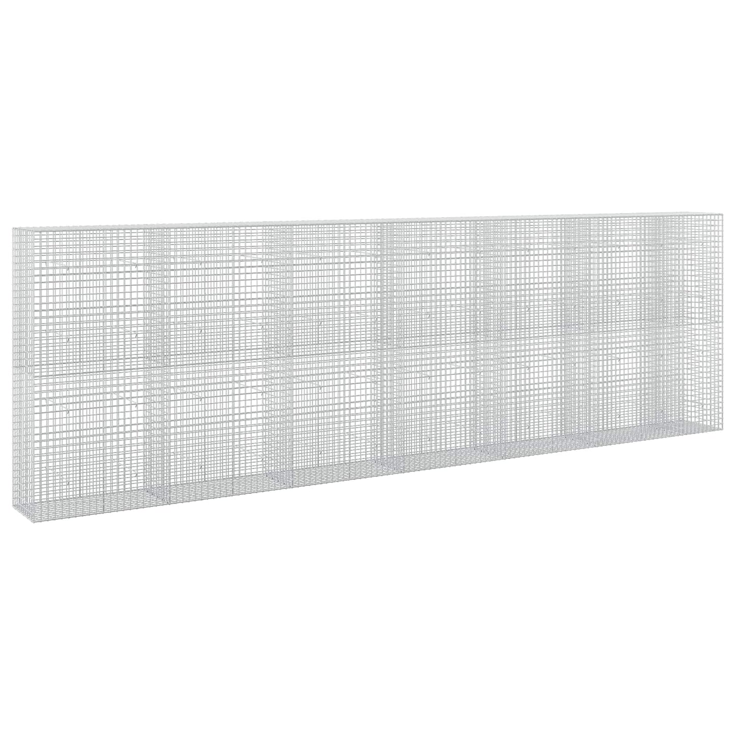 vidaXL Γκαμπιόν με σύρμα 5 mm και πλέγμα 5x5 cm 650x50x200 εκ