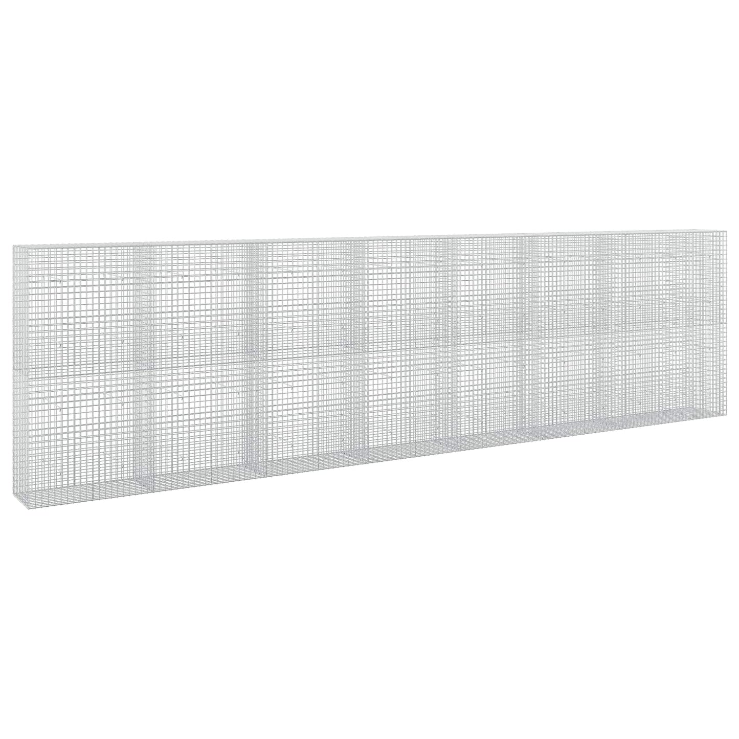 vidaXL Γκαμπιόν με σύρμα 5 mm και πλέγμα 5x5 cm 750x50x200 εκ