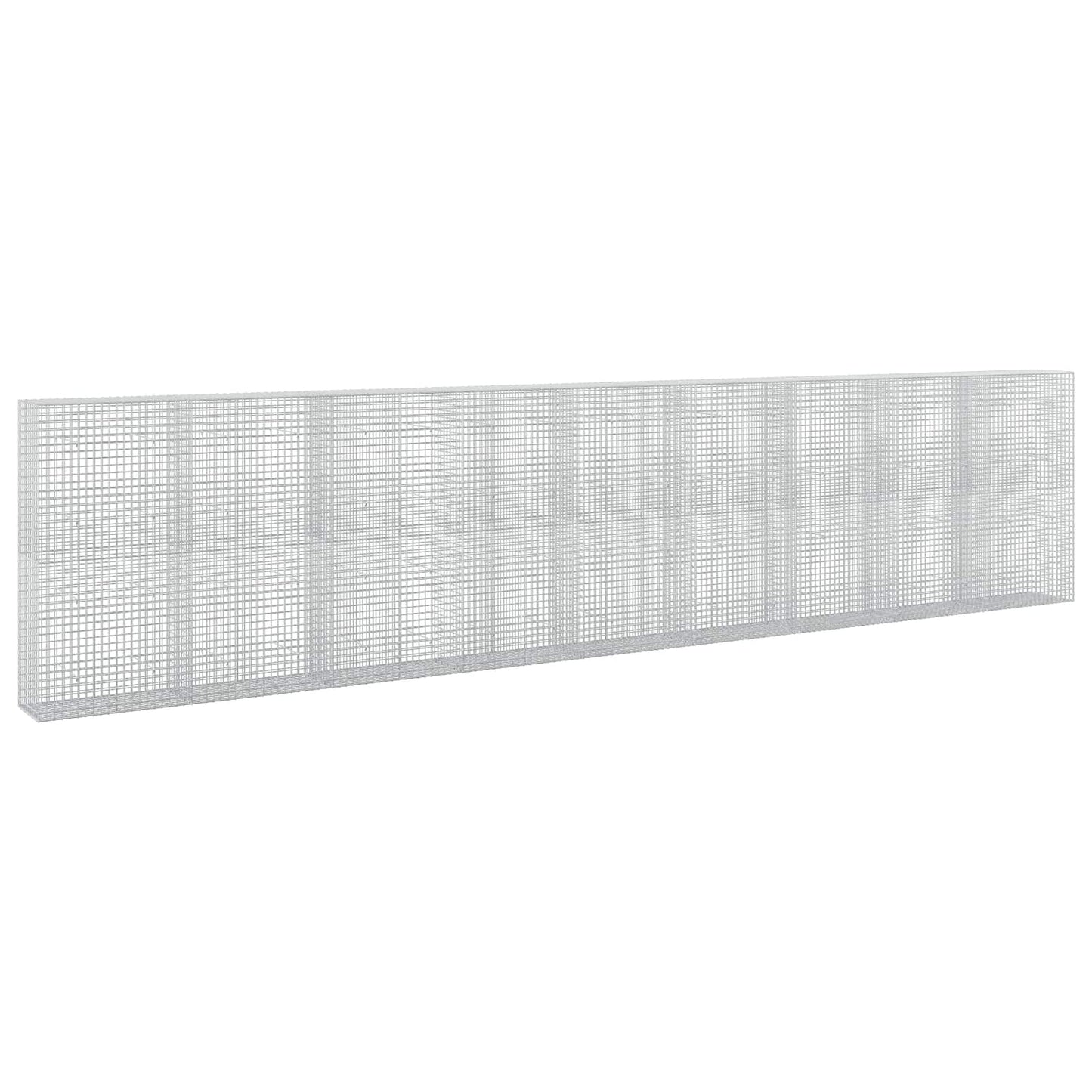 vidaXL Γκαμπιόν με σύρμα 5 mm και πλέγμα 5x5 cm 900x50x200 εκ