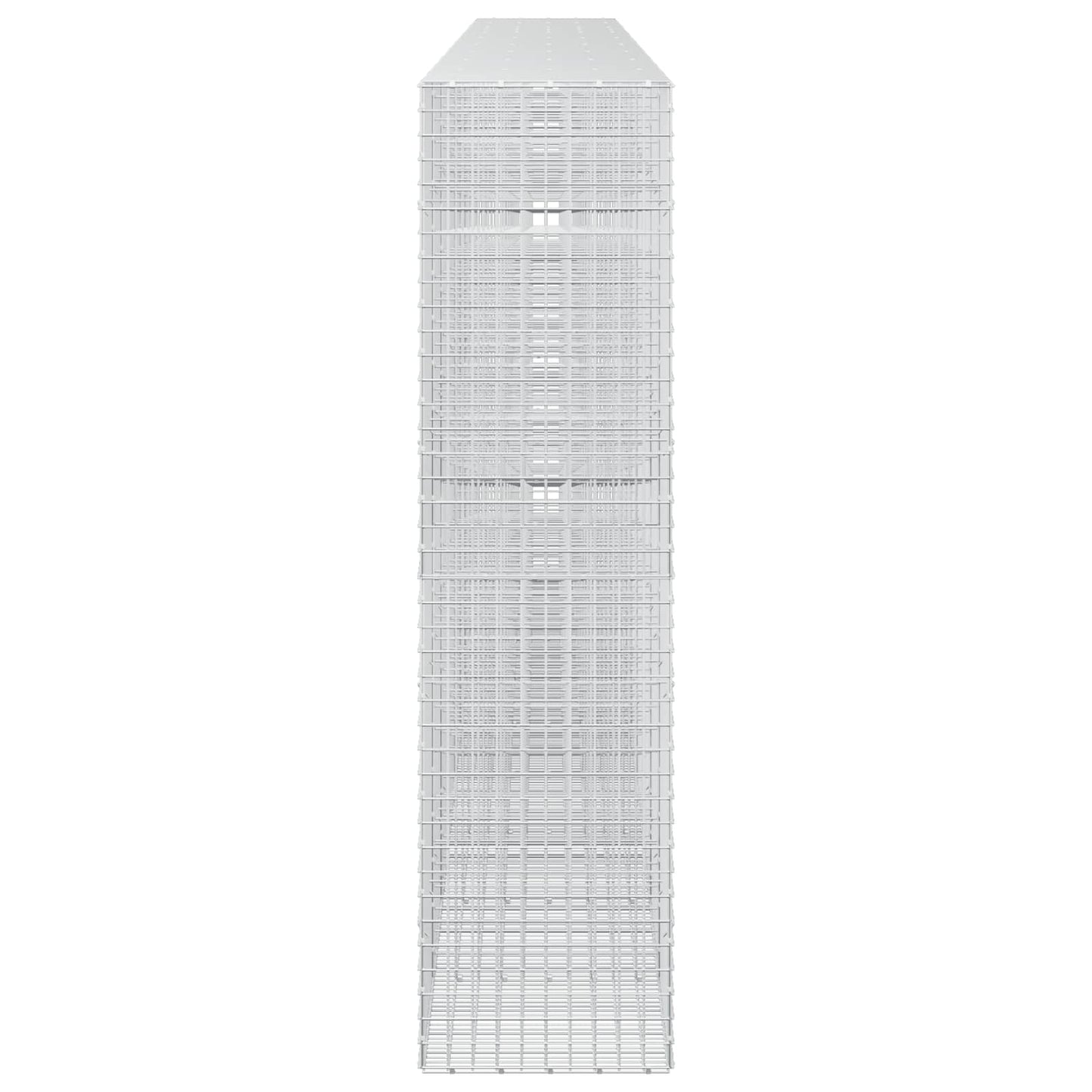 vidaXL Γκαμπιόν με σύρμα 5 mm και πλέγμα 5x5 cm 900x50x200 εκ