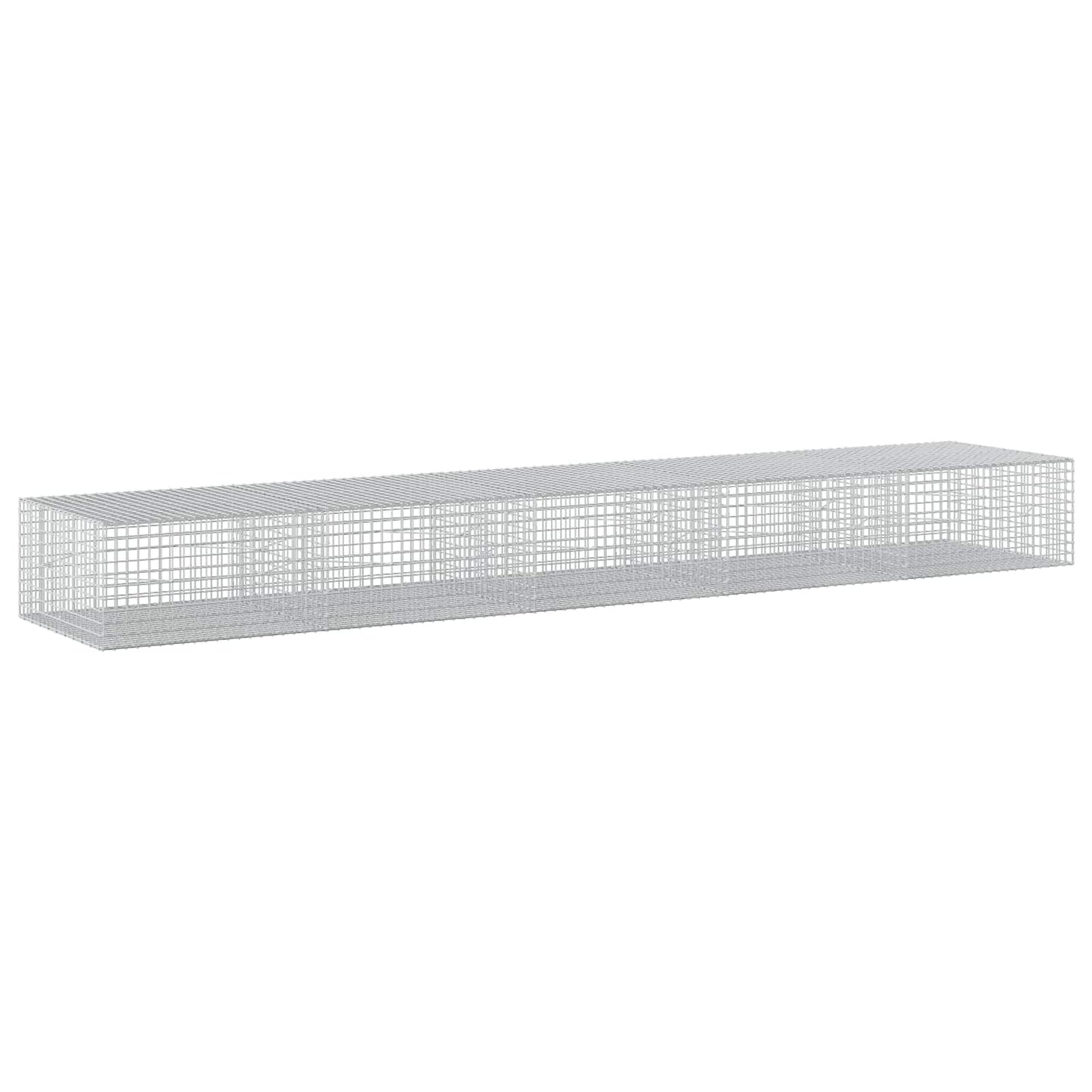 vidaXL Γκαμπιόν με σύρμα 5 mm και πλέγμα 5x5 cm 500x100x50 εκ