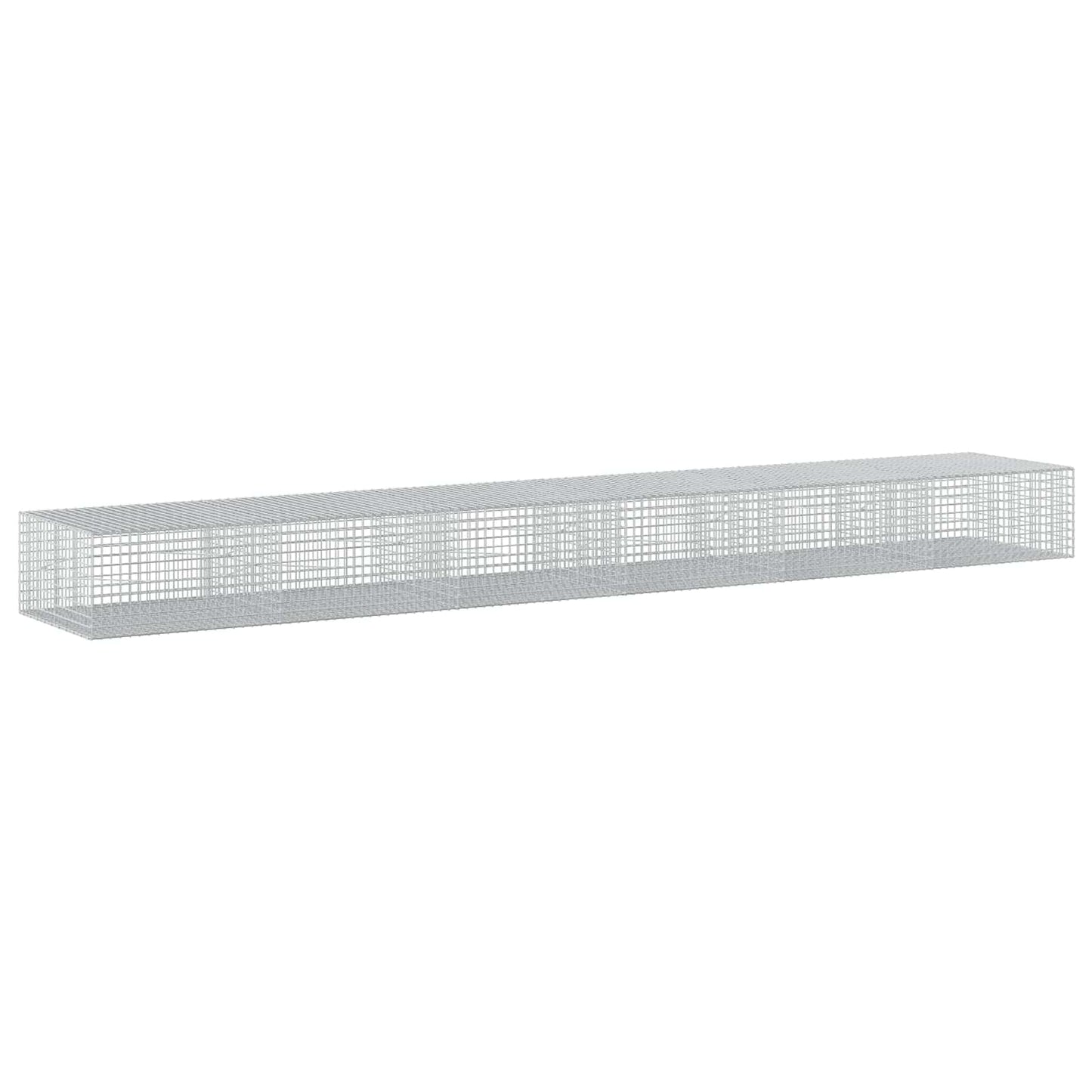 vidaXL Γκαμπιόν με σύρμα 5 mm και πλέγμα 5x5 cm 600x100x50 εκ.