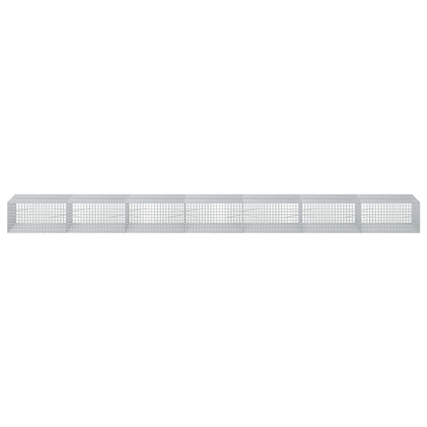vidaXL Γκαμπιόν με σύρμα 5 mm και πλέγμα 5x5 cm 700x100x50 εκ.