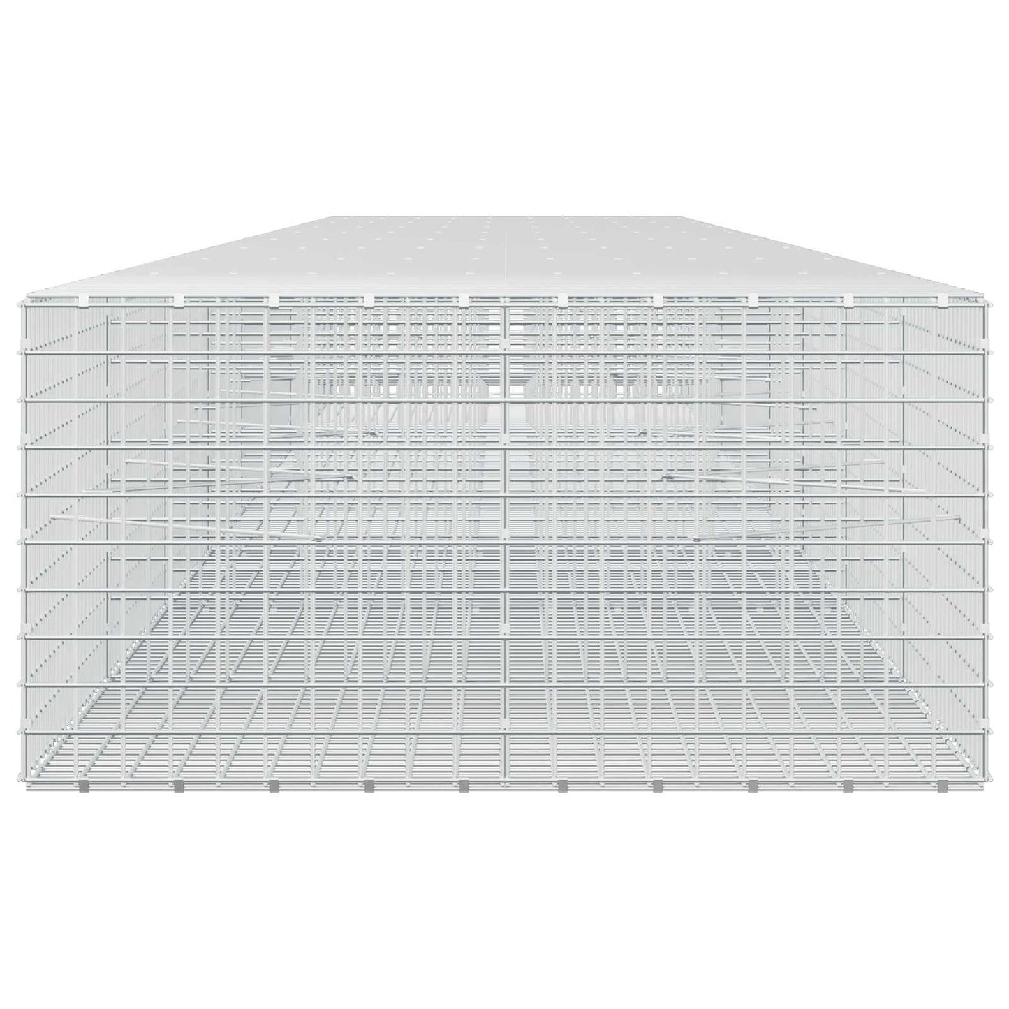 vidaXL Γκαμπιόν με σύρμα 5 mm και πλέγμα 5x5 cm 850x100x50 εκ.