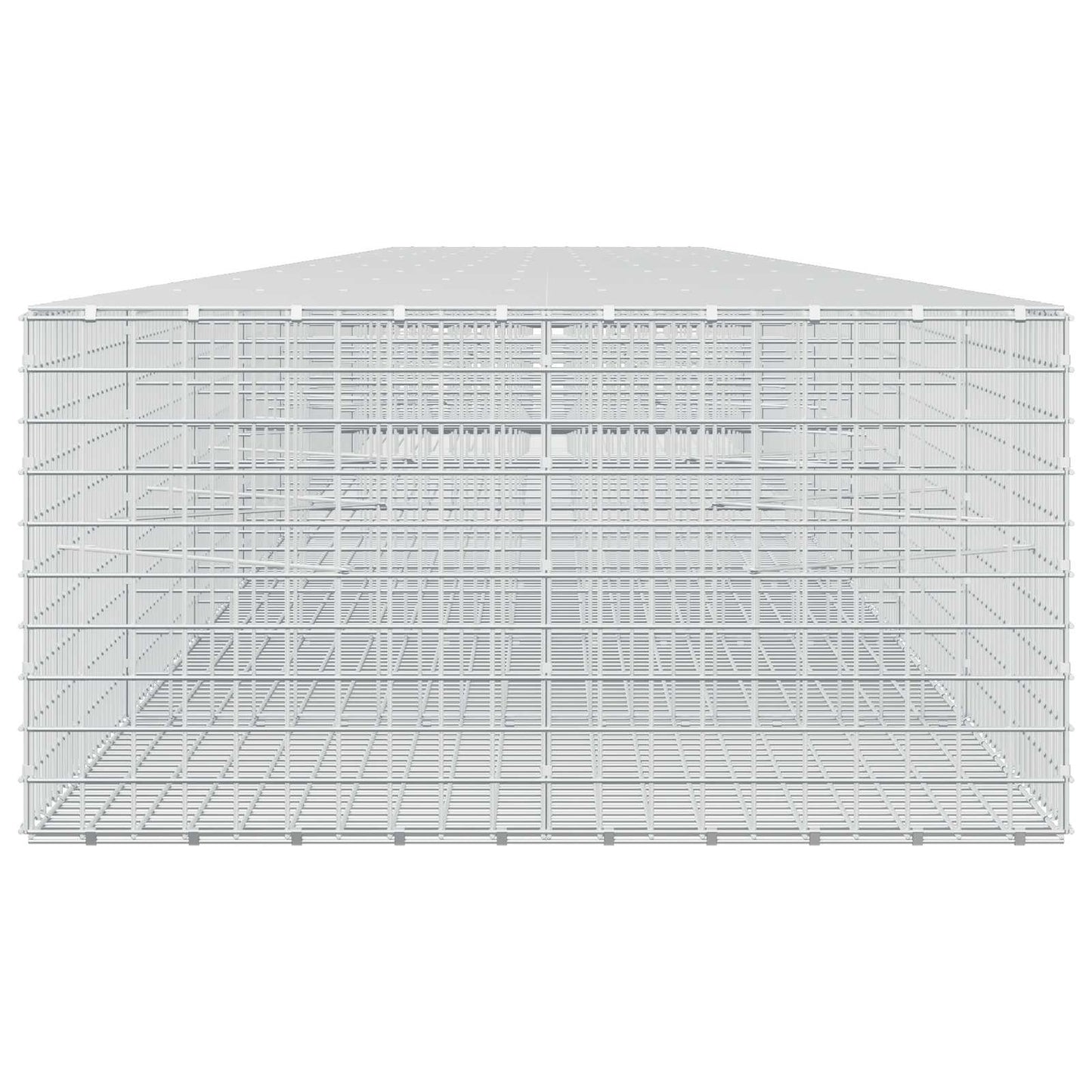 vidaXL Γκαμπιόν με σύρμα 5 mm και πλέγμα 5x5 cm 1000x100x50 εκ