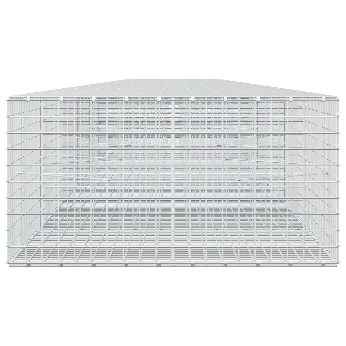 vidaXL Γκαμπιόν με σύρμα 5 mm και πλέγμα 5x5 cm 1150x100x50 εκ.