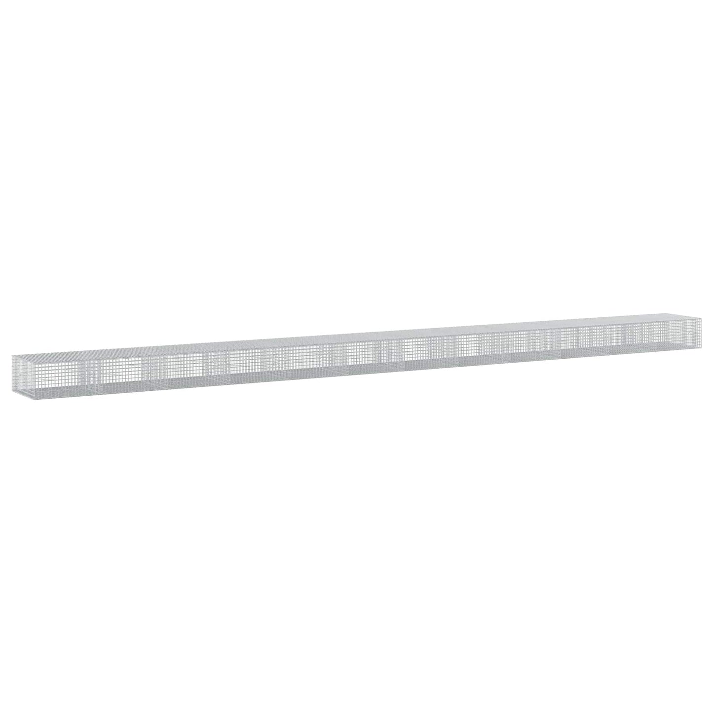 vidaXL Γκαμπιόν με σύρμα 5 mm και πλέγμα 5x5 cm 1200x100x50 εκ
