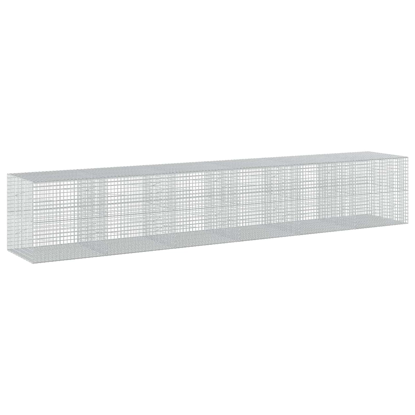 vidaXL Γκαμπιόν με σύρμα 5 mm και πλέγμα 5x5 cm 600x100x100 εκ.
