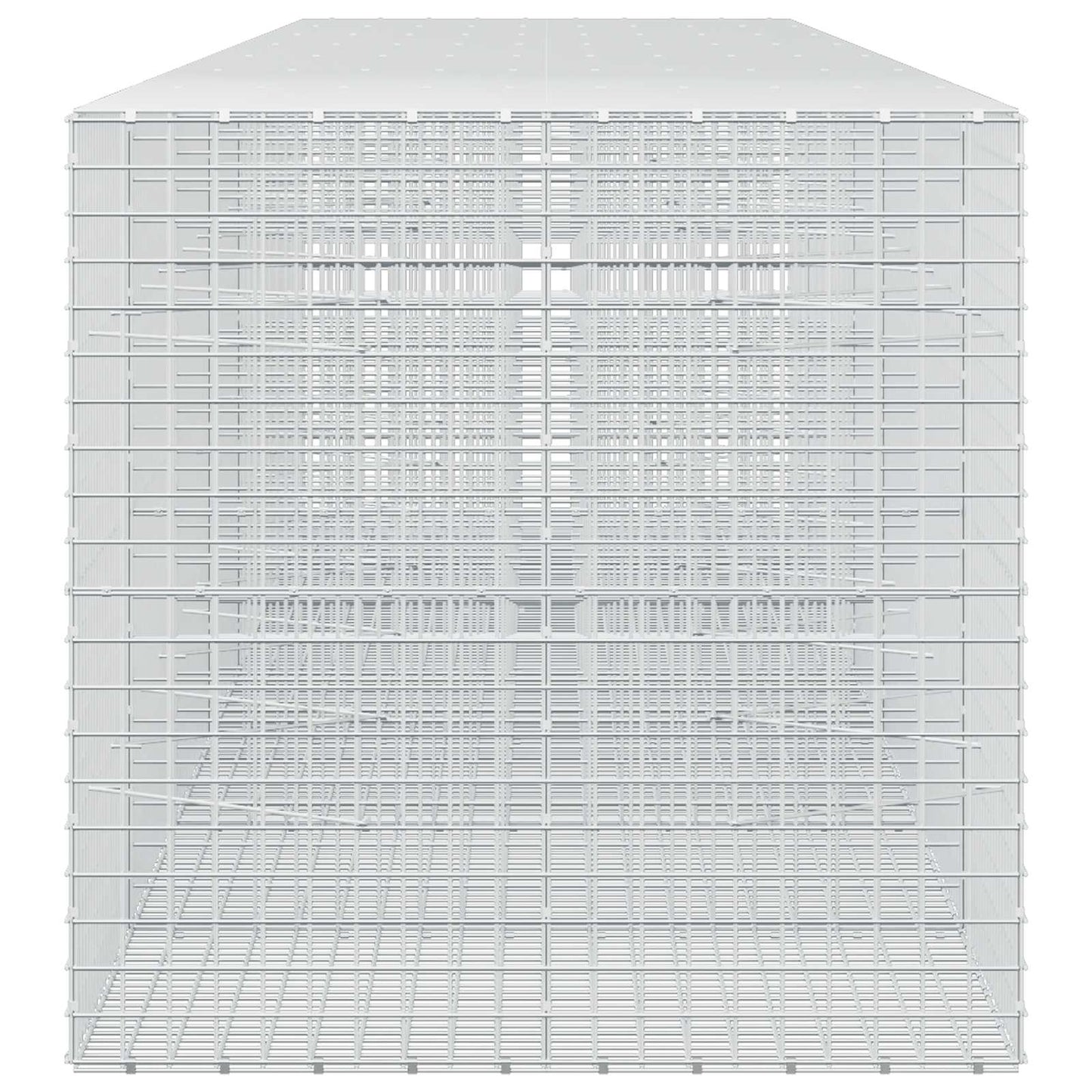 vidaXL Γκαμπιόν με σύρμα 5 mm και πλέγμα 5x5 cm 700x100x100 εκ.