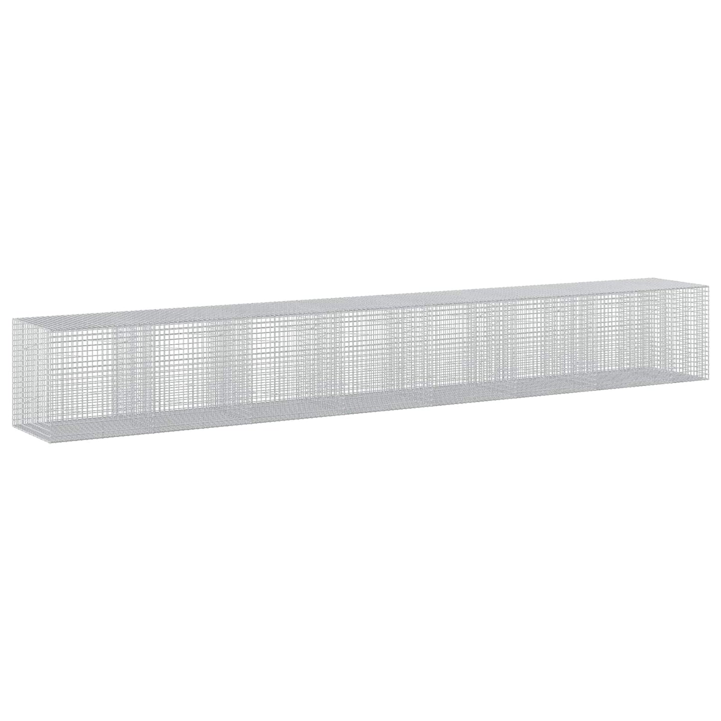 vidaXL Γκαμπιόν με σύρμα 5 mm και πλέγμα 5x5 cm 750x100x100 εκ.