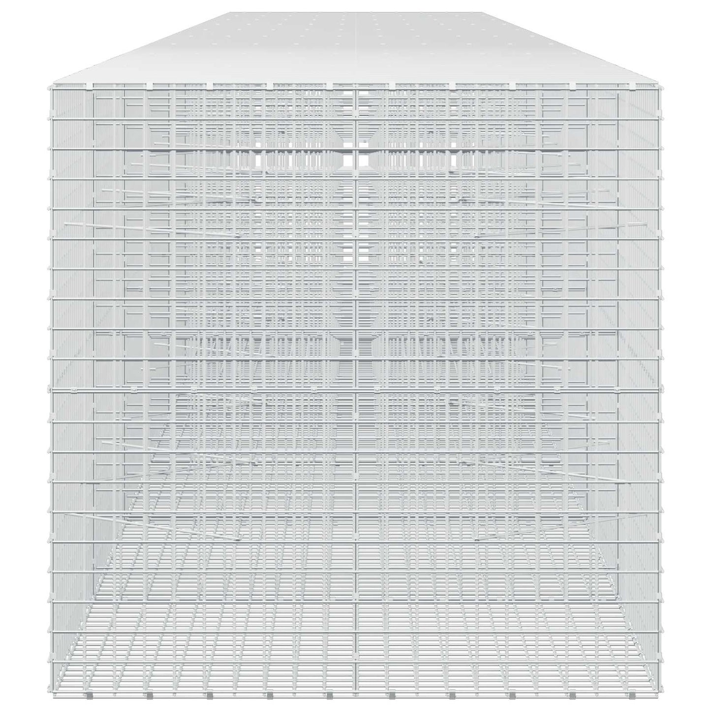 vidaXL Γκαμπιόν με σύρμα 5 mm και πλέγμα 5x5 cm 900x100x100 εκ