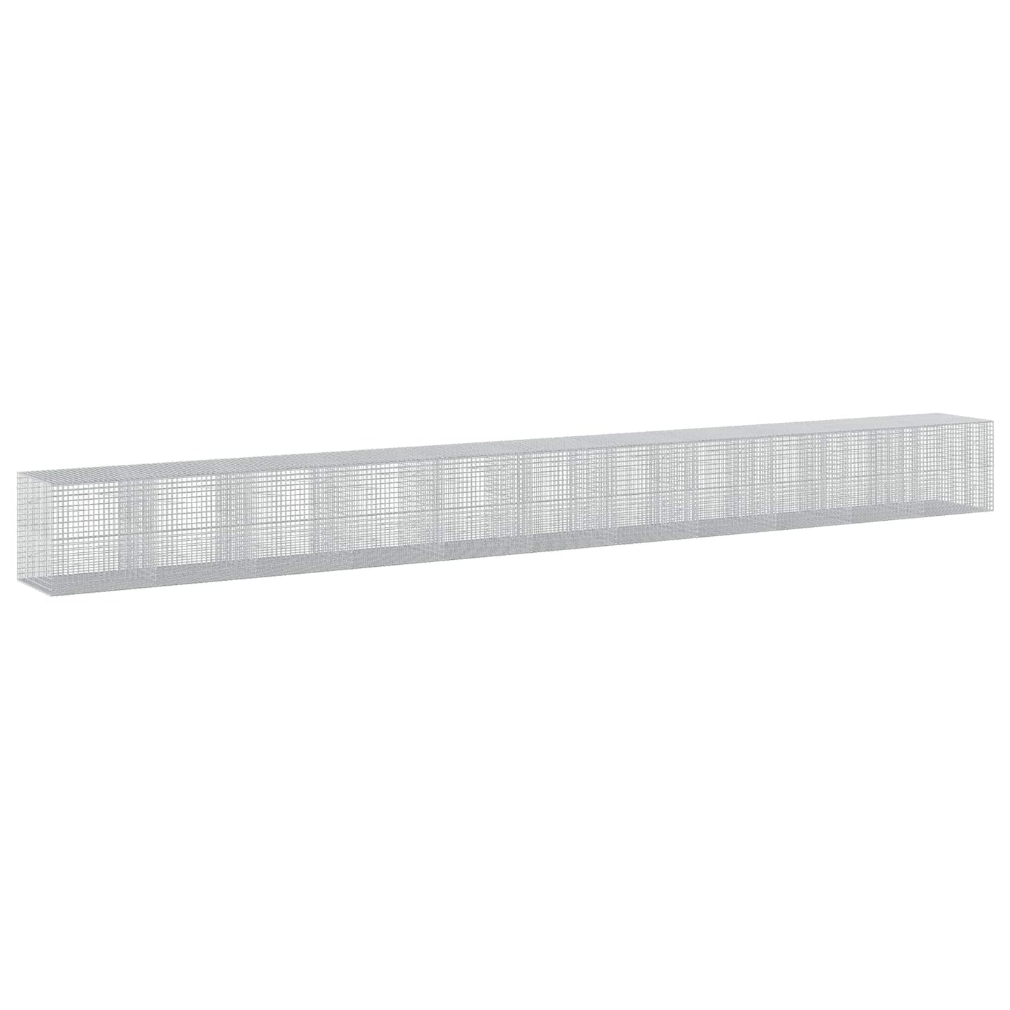 vidaXL Γκαμπιόν με σύρμα 5 mm και πλέγμα 5x5 cm 1100x100x100 εκ