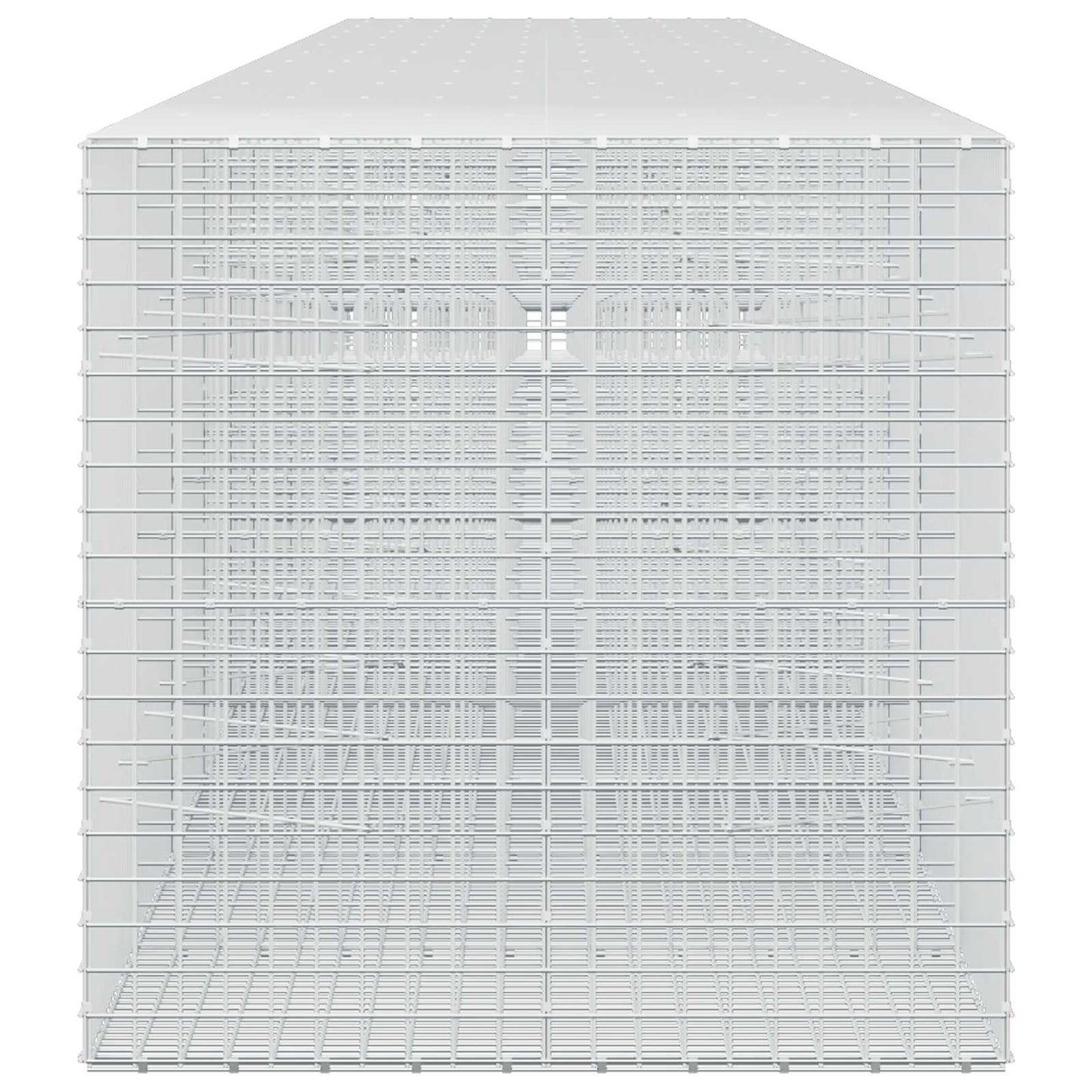 vidaXL Γκαμπιόν με σύρμα 5 mm και πλέγμα 5x5 cm 1150x100x100 εκ.