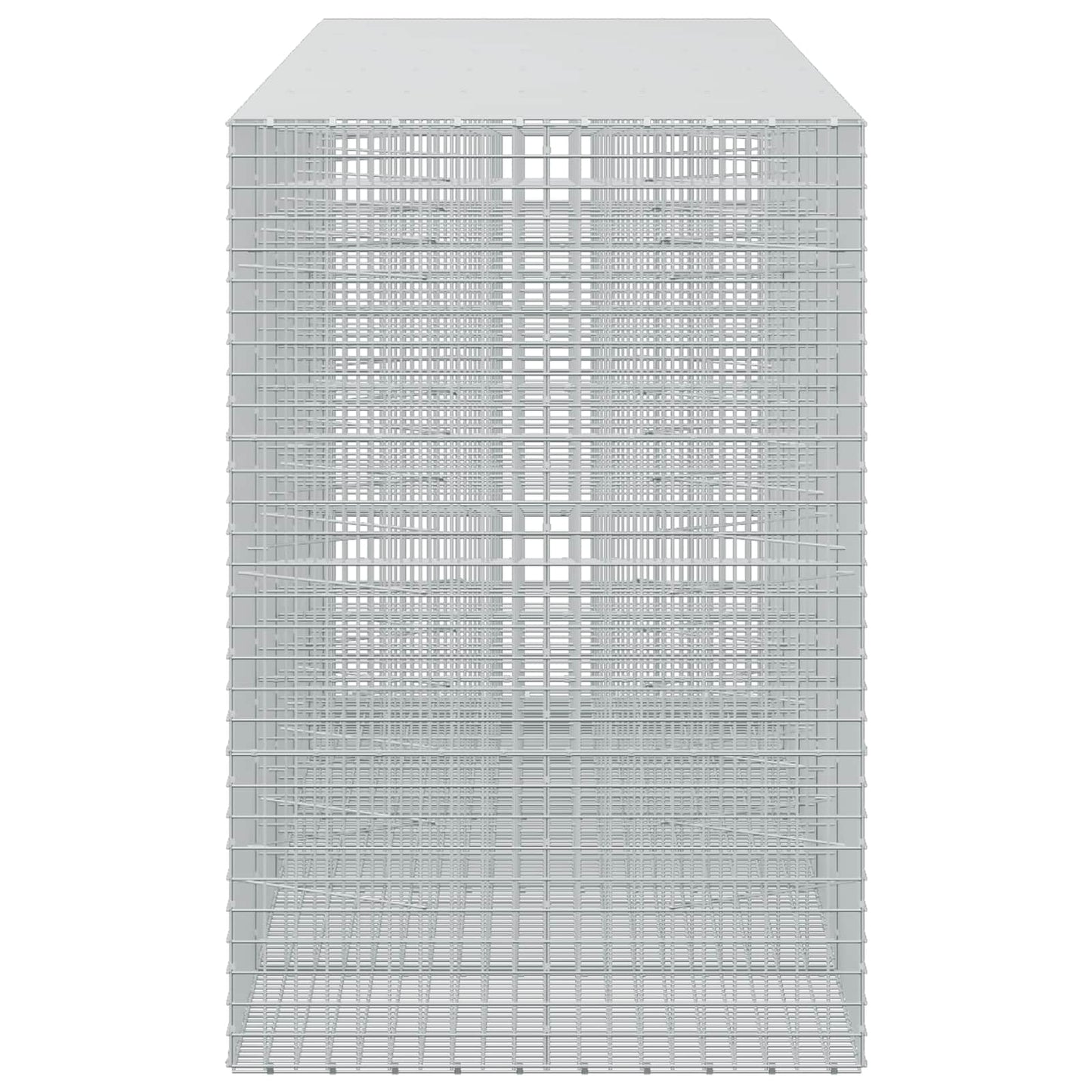 vidaXL Γκαμπιόν με σύρμα 5 mm και πλέγμα 5x5 cm 500x100x150 εκ.