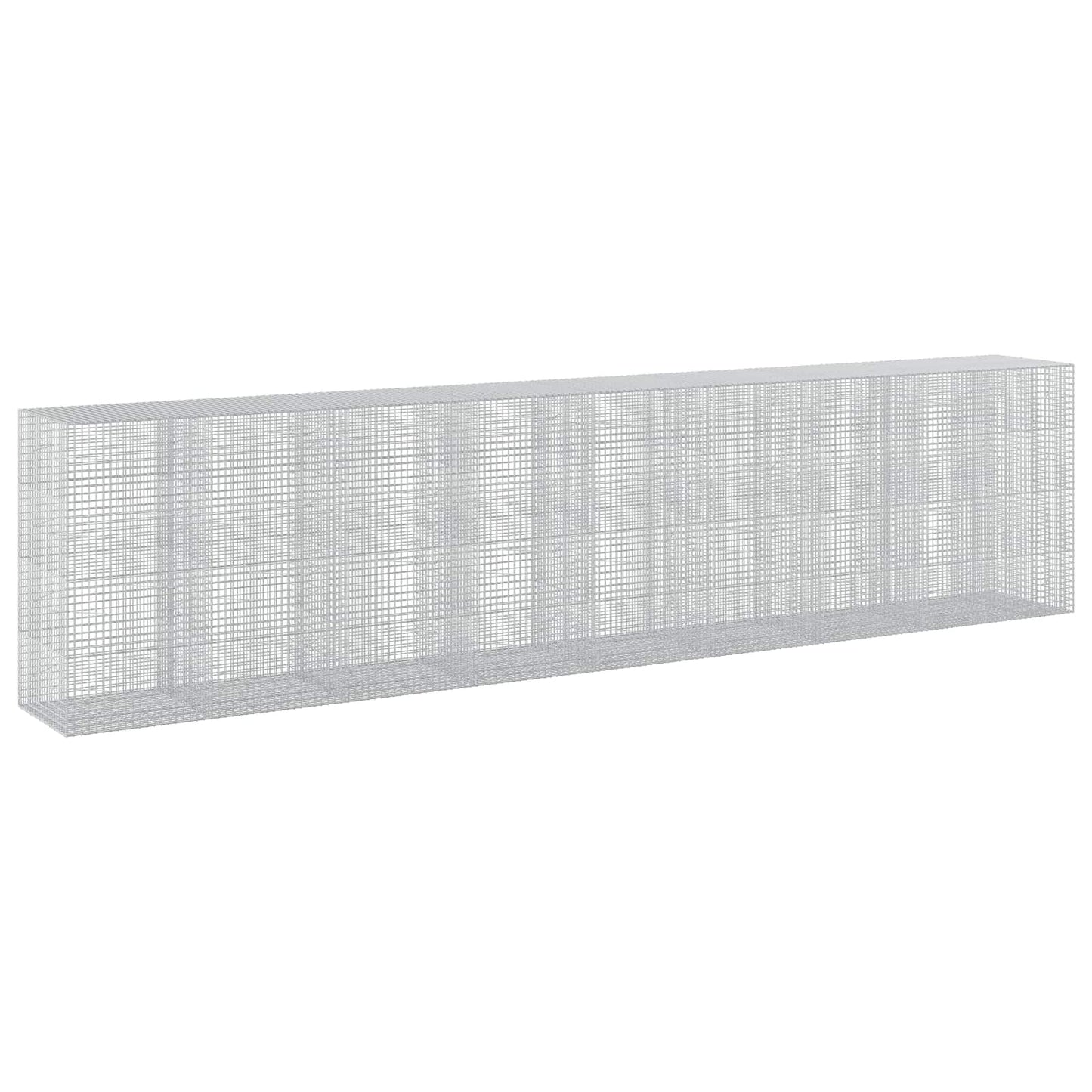 vidaXL Γκαμπιόν με σύρμα 5 mm και πλέγμα 5x5 cm 850x100x200 εκ
