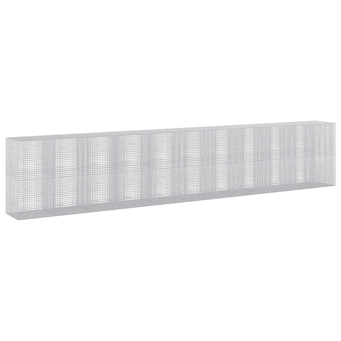 vidaXL Γκαμπιόν με σύρμα 5 mm και πλέγμα 5x5 cm 1050x100x200 εκ.