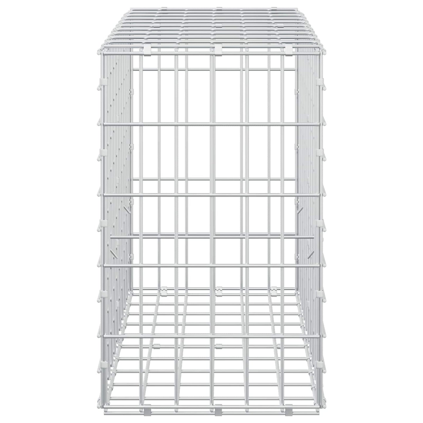 vidaXL Γκαμπιόν με σύρμα 5 mm και πλέγμα 5x10 cm 100x30x50 εκ