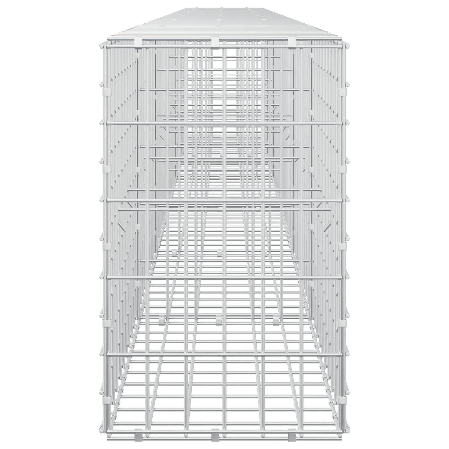 vidaXL Γκαμπιόν με σύρμα 5 mm και πλέγμα 5x10 cm 600x30x50 εκ