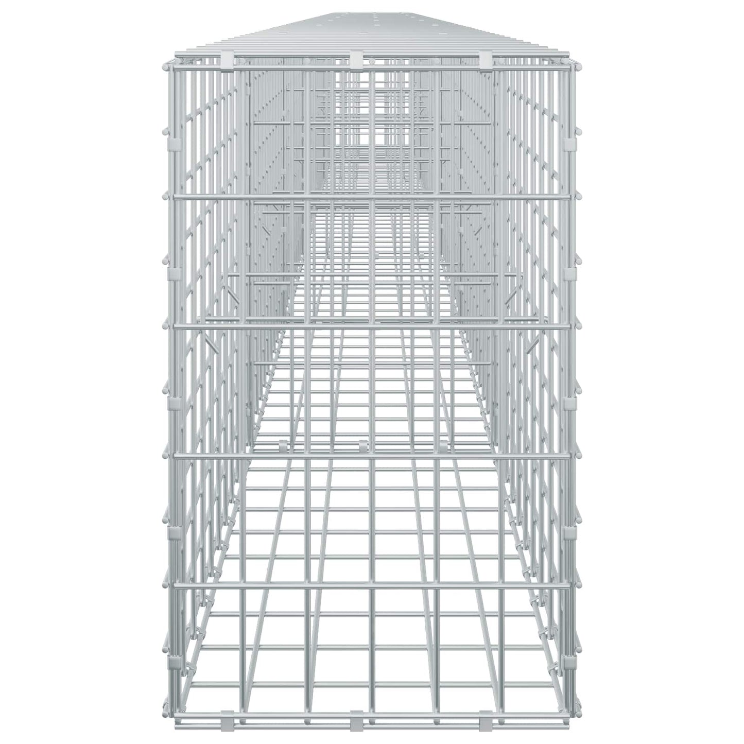 vidaXL Γκαμπιόν με σύρμα 5 mm και πλέγμα 5x10 cm 650x30x50 εκ.