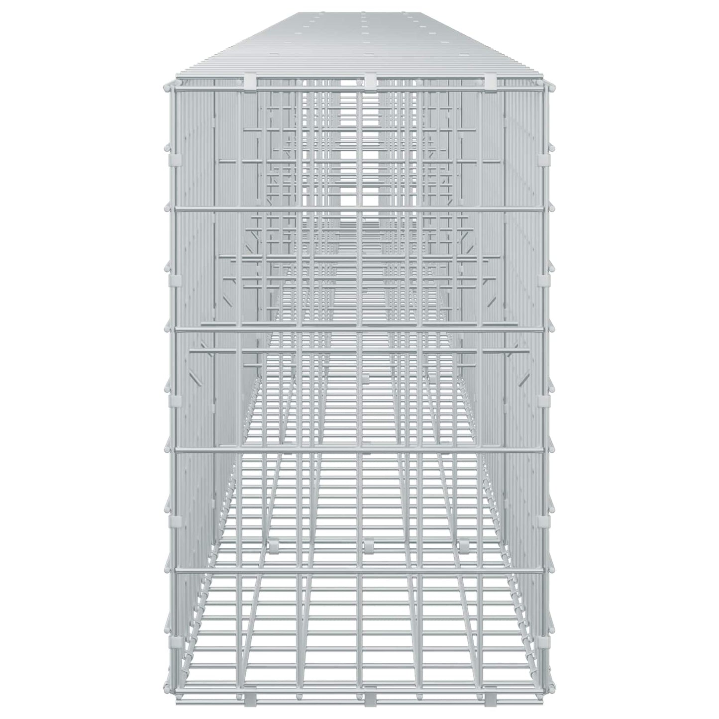 vidaXL Γκαμπιόν με σύρμα 5 mm και πλέγμα 5x10 cm 750x30x50 εκ