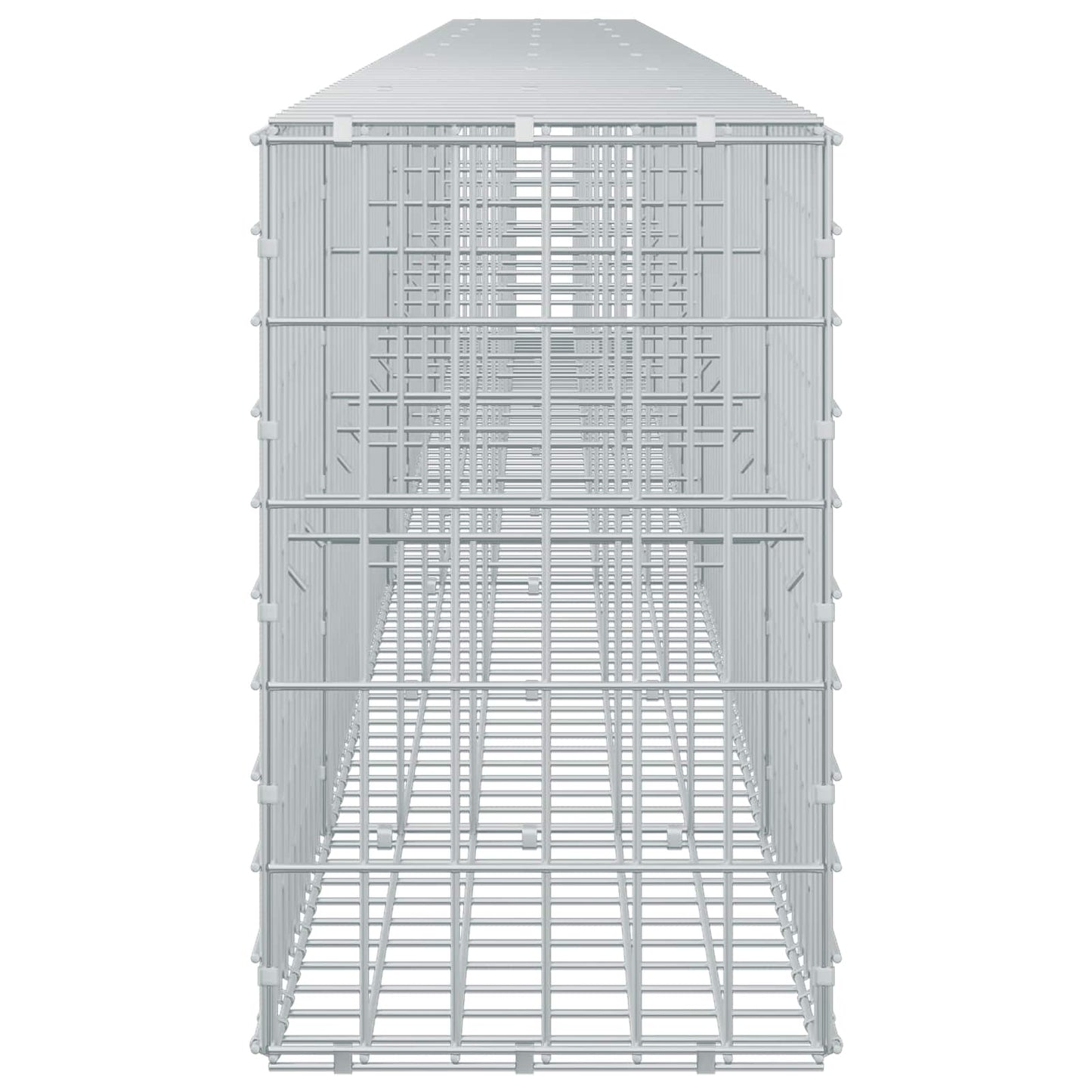 vidaXL Γκαμπιόν με σύρμα 5 mm και πλέγμα 5x10 cm 800x30x50 εκ