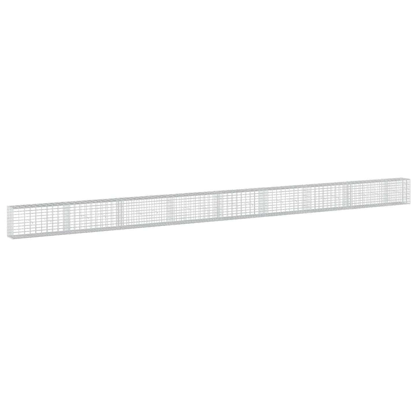 vidaXL Γκαμπιόν με σύρμα 5 mm και πλέγμα 5x10 cm 850x30x50 εκ