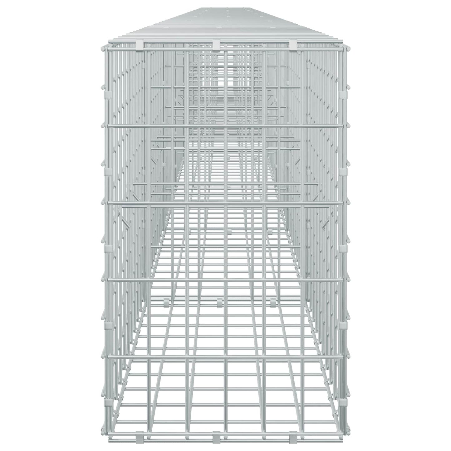 vidaXL Γκαμπιόν με σύρμα 5 mm και πλέγμα 5x10 cm 850x30x50 εκ