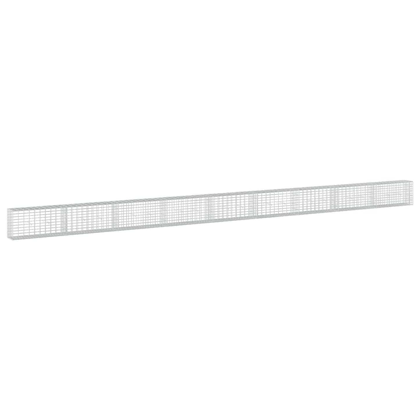 vidaXL Γκαμπιόν με σύρμα 5 mm και πλέγμα 5x10 cm 900x30x50 εκ