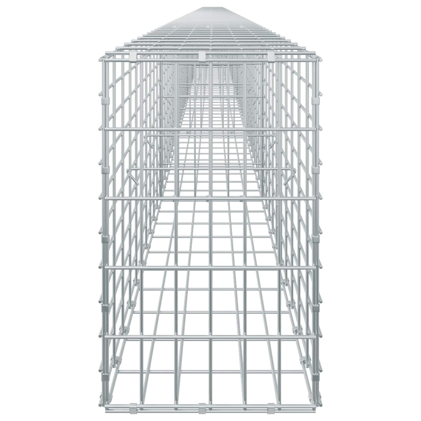 vidaXL Γκαμπιόν με σύρμα 5 mm και πλέγμα 5x10 cm 900x30x50 εκ