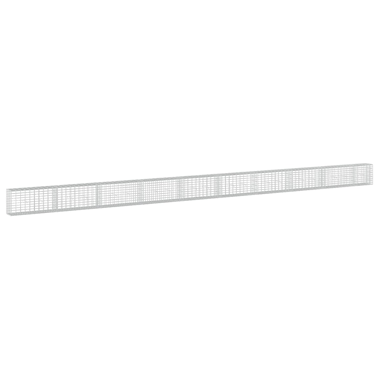 vidaXL Γκαμπιόν με σύρμα 5 mm και πλέγμα 5x10 cm 950x30x50 εκ.