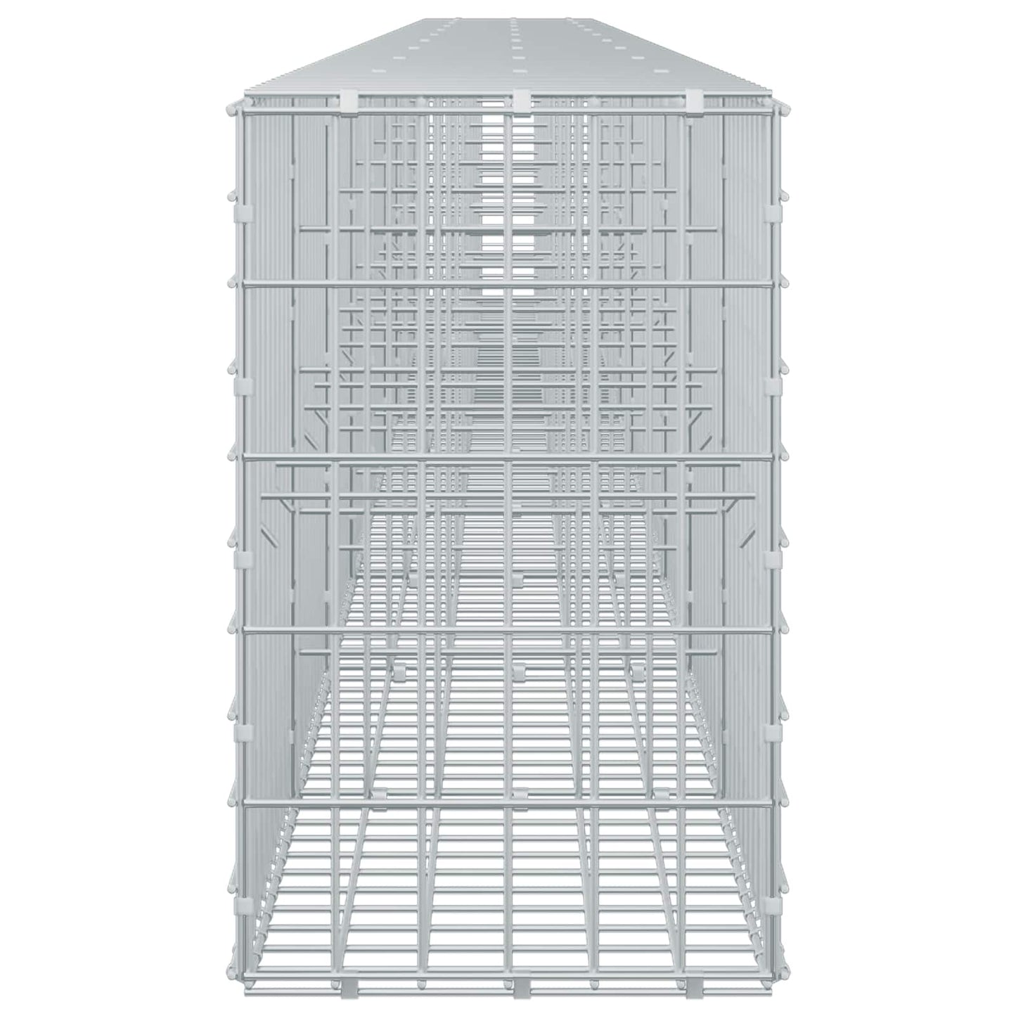 vidaXL Γκαμπιόν με σύρμα 5 mm και πλέγμα 5x10 cm 950x30x50 εκ.