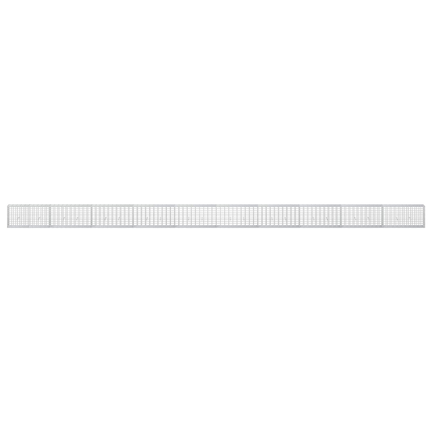 vidaXL Γκαμπιόν με σύρμα 5 mm και πλέγμα 5x10 cm 1000x30x50 εκ