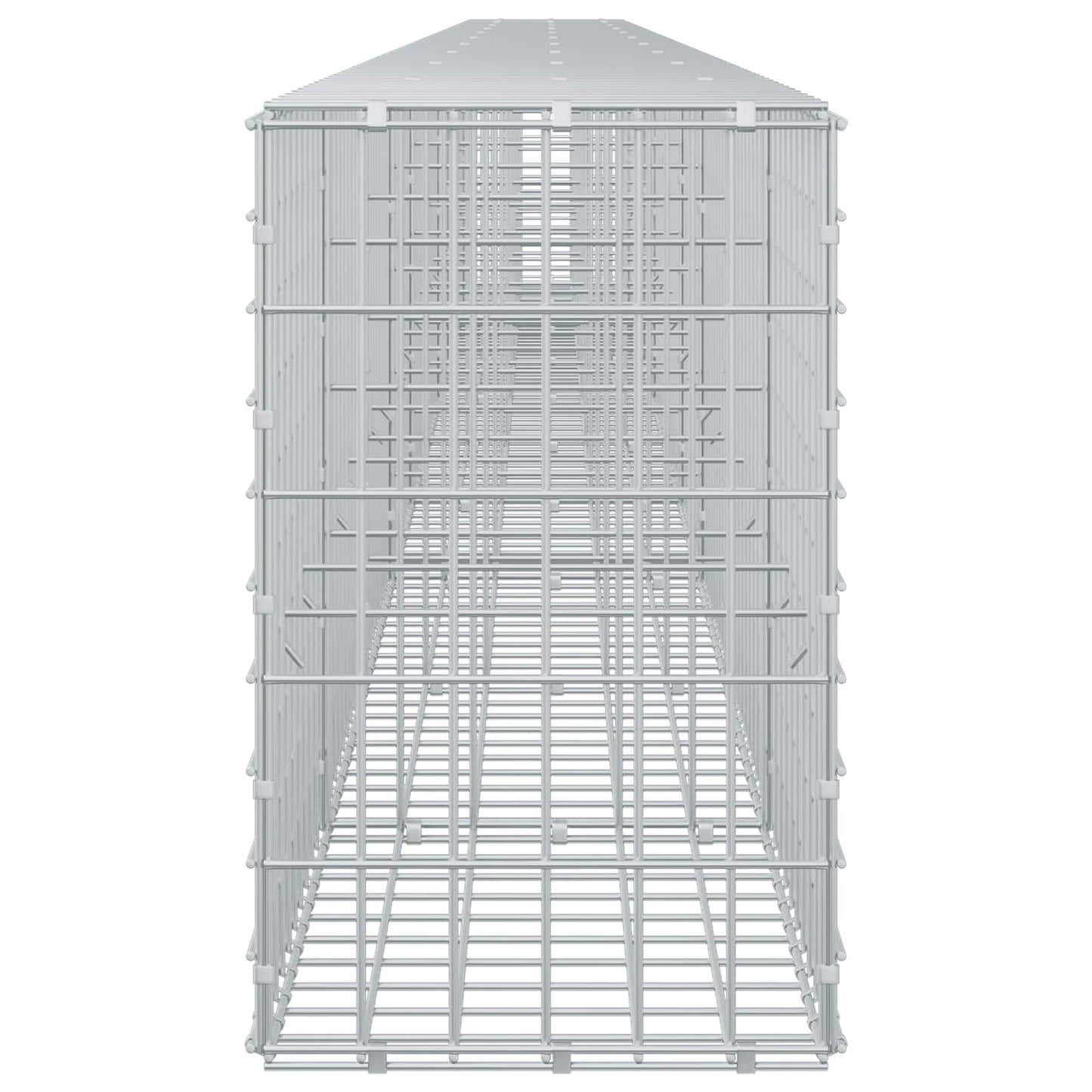 vidaXL Γκαμπιόν με σύρμα 5 mm και πλέγμα 5x10 cm 1000x30x50 εκ