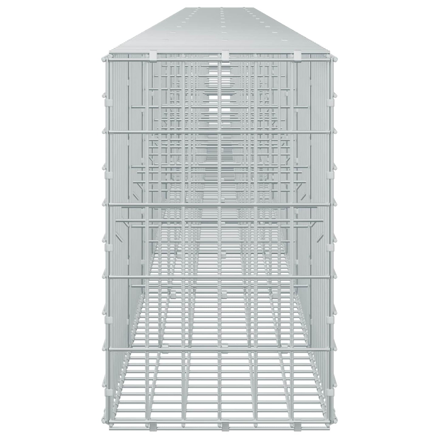 vidaXL Γκαμπιόν με σύρμα 5 mm και πλέγμα 5x10 cm 1050x30x50 εκ